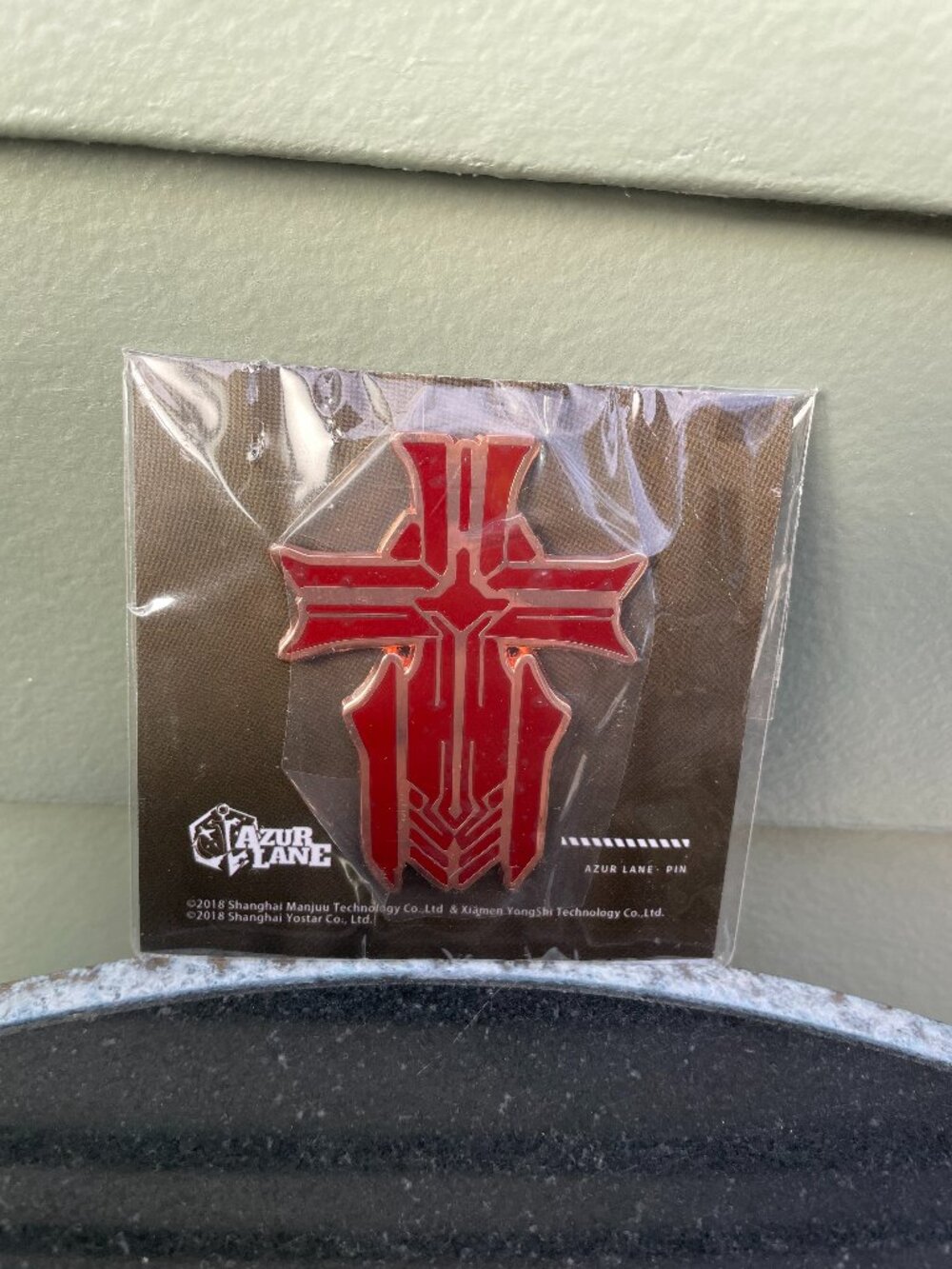 Azur Lane Iron Blood Faction Pin Pinback Emblem Yostar Anime Metal 2018 New